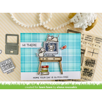Lawn Fawn Perfectly Plaid Remix 6x6 Inch Petite Paper Pad (LF2491)